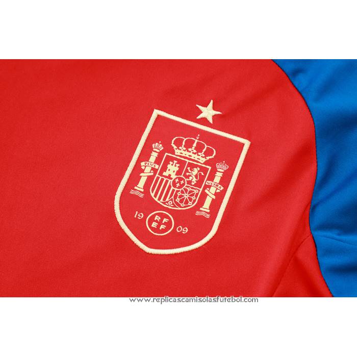 Fato de Treino
 Espanha
 2024-2025 Manga Curta
 Vermelho
 - Calcas Curta
